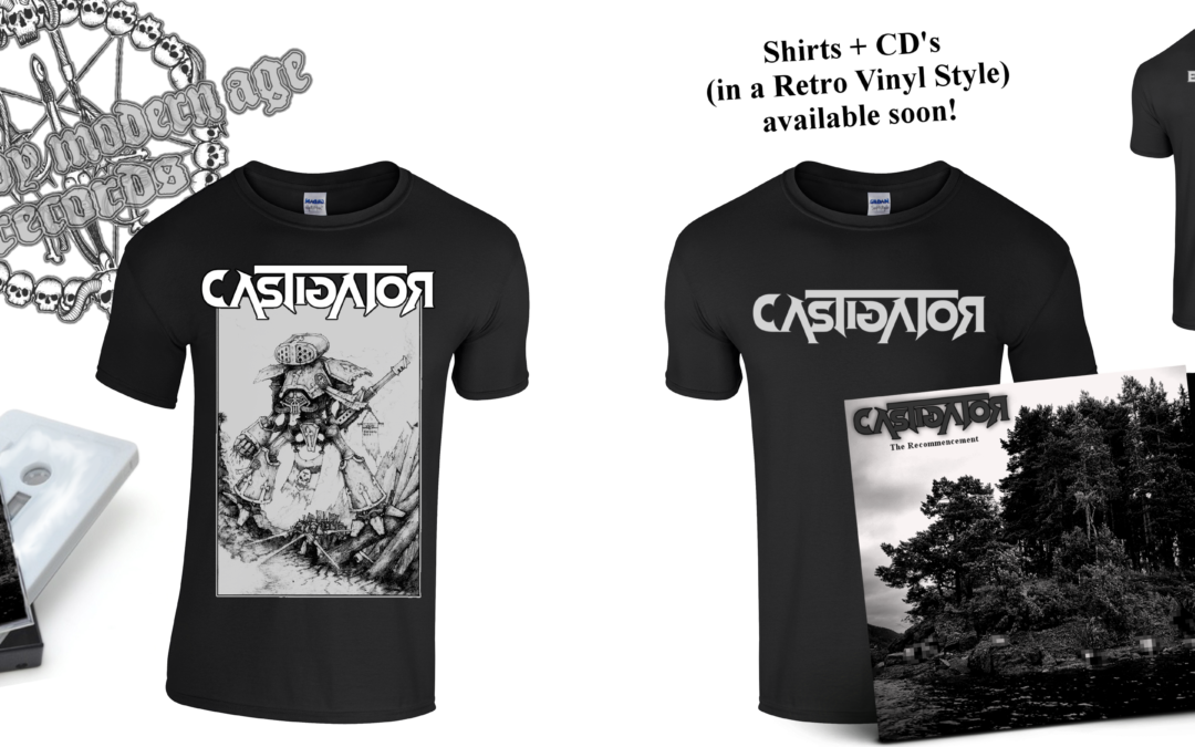 New Pre-Order: Castigator – The Recommencement EP – Tapes, Cd’s & Shirts