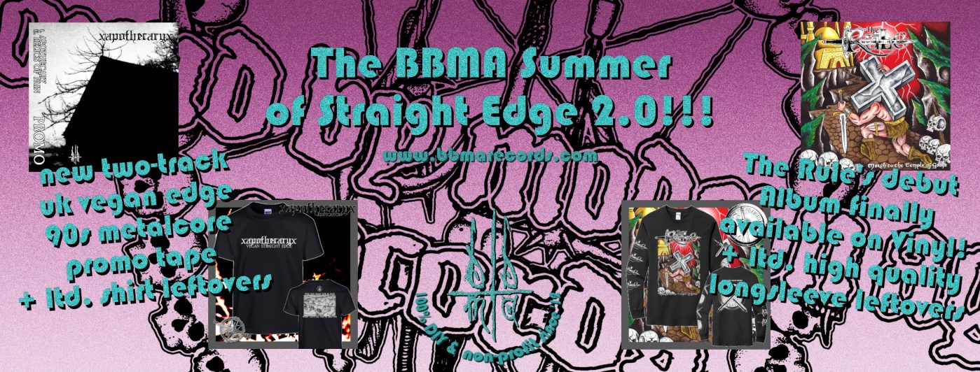 The BBMA Summer of Straight Edge 2.0