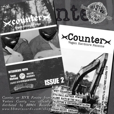 Counter - Vegan Straight Edge Fanzine (Official Distribution)